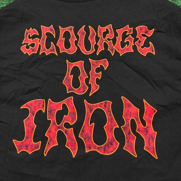 Cannibal Corpse Scourge of Iron Death Metal Band T-Shirt Size Extra Large - Picture 4 of 4
